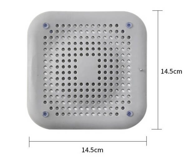 Ralo de Silicone com Ventosas - Para Cozinha e Banheiro