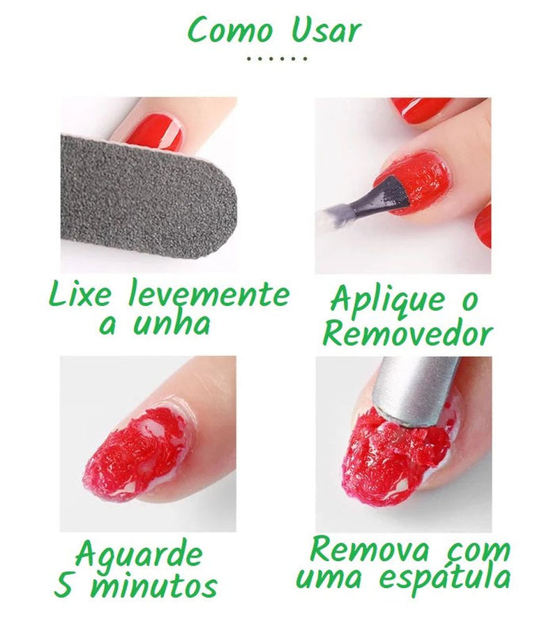 Ultra Removedor de Gel e Esmalte Pague 1 Leve 2